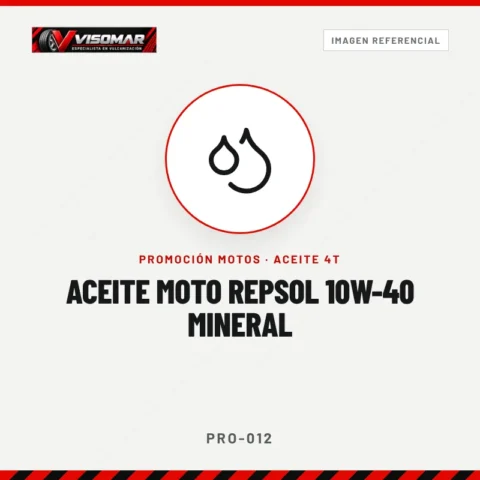 Aceite moto Repsol 10W-40 Mineral