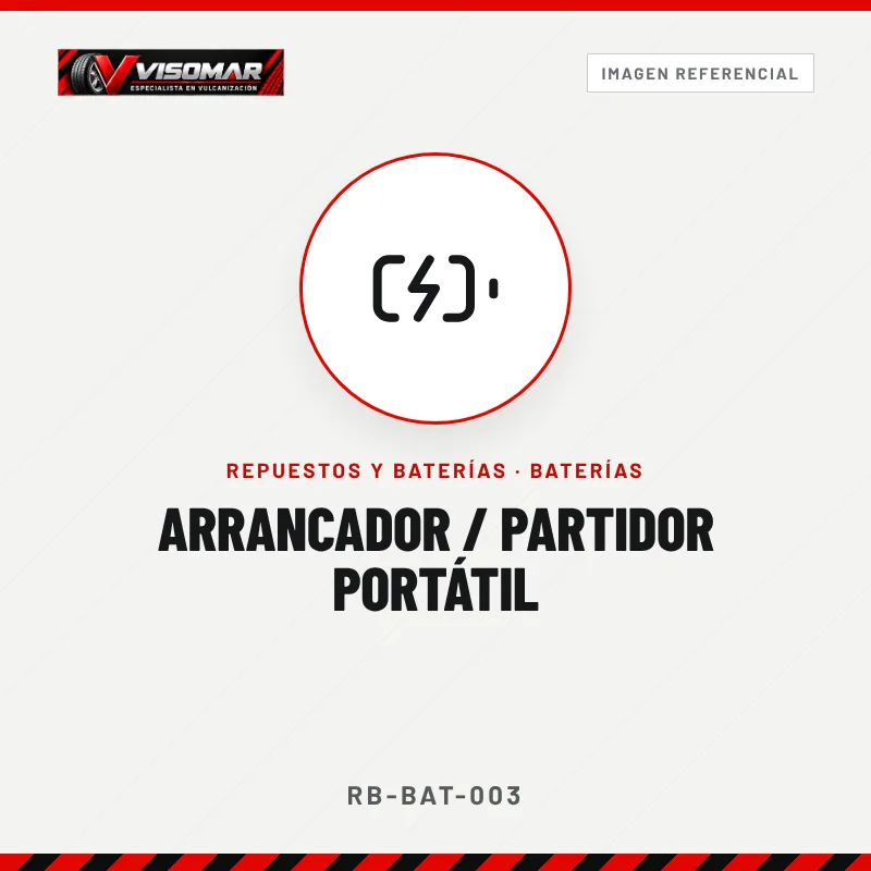 Arrancador / partidor portátil