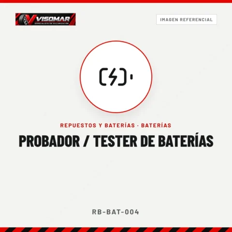 Probador / tester de baterías