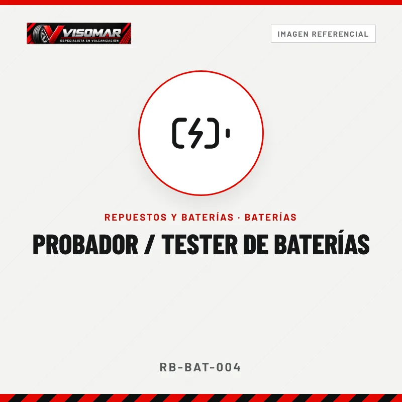 Probador / tester de baterías