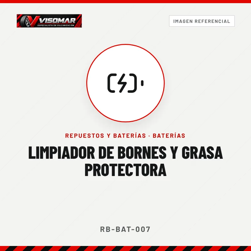 Limpiador de bornes y grasa protectora