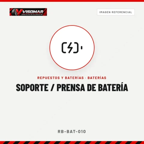 Soporte / prensa de batería