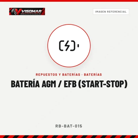 Batería AGM / EFB (start-stop)
