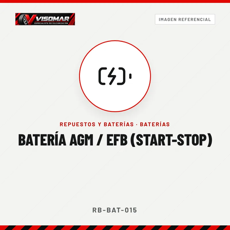Batería AGM / EFB (start-stop)