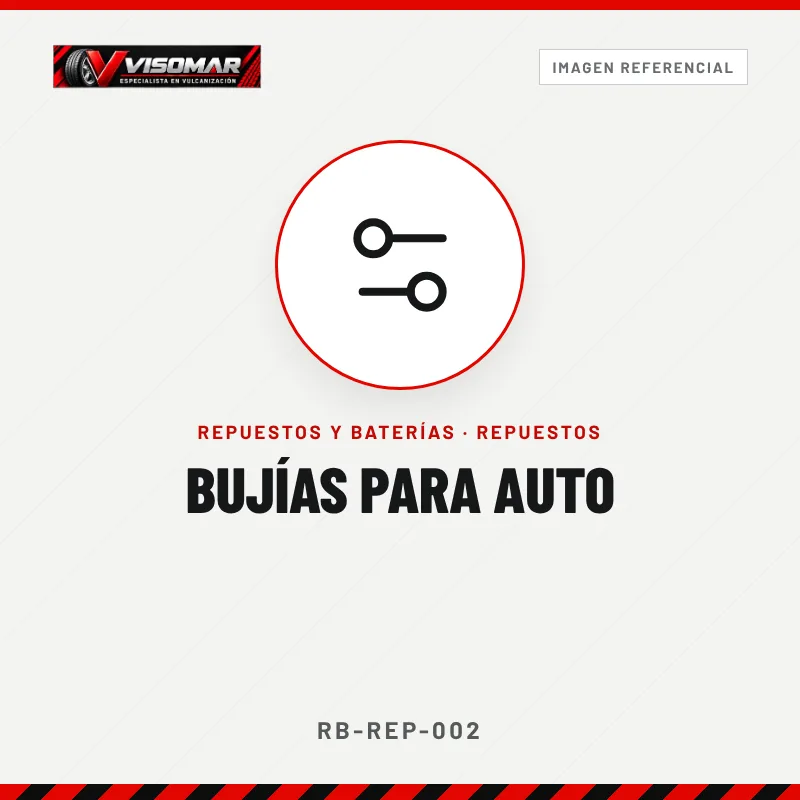 Bujías para auto