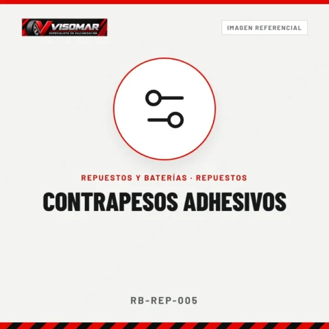 Contrapesos adhesivos