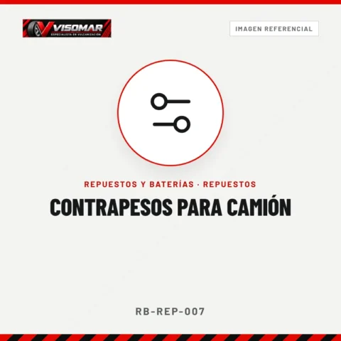 Contrapesos para camión