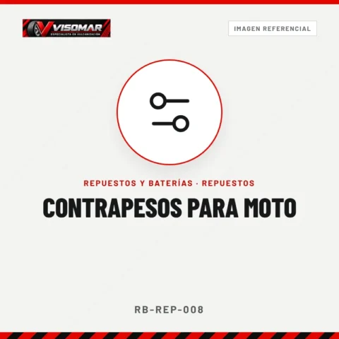 Contrapesos para moto