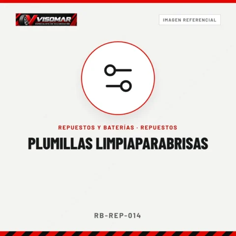 Plumillas limpiaparabrisas