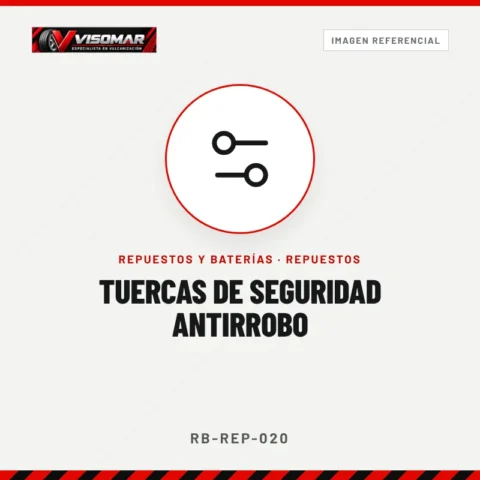 Tuercas de seguridad antirrobo
