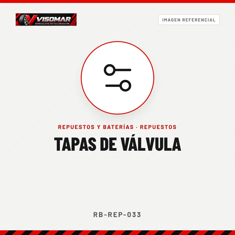 Tapas de válvula