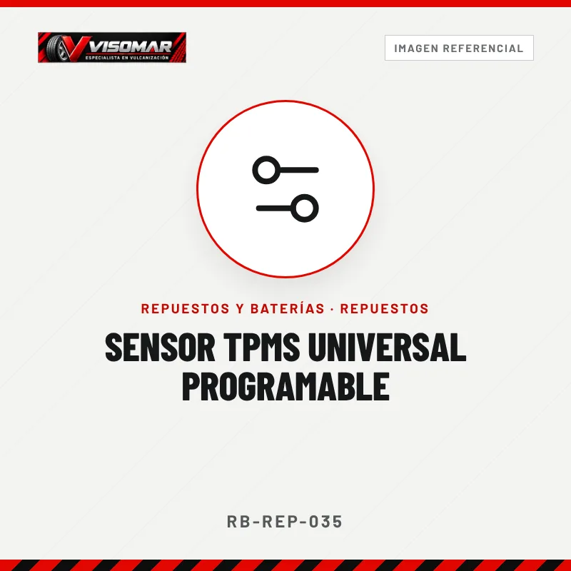 Sensor TPMS universal programable