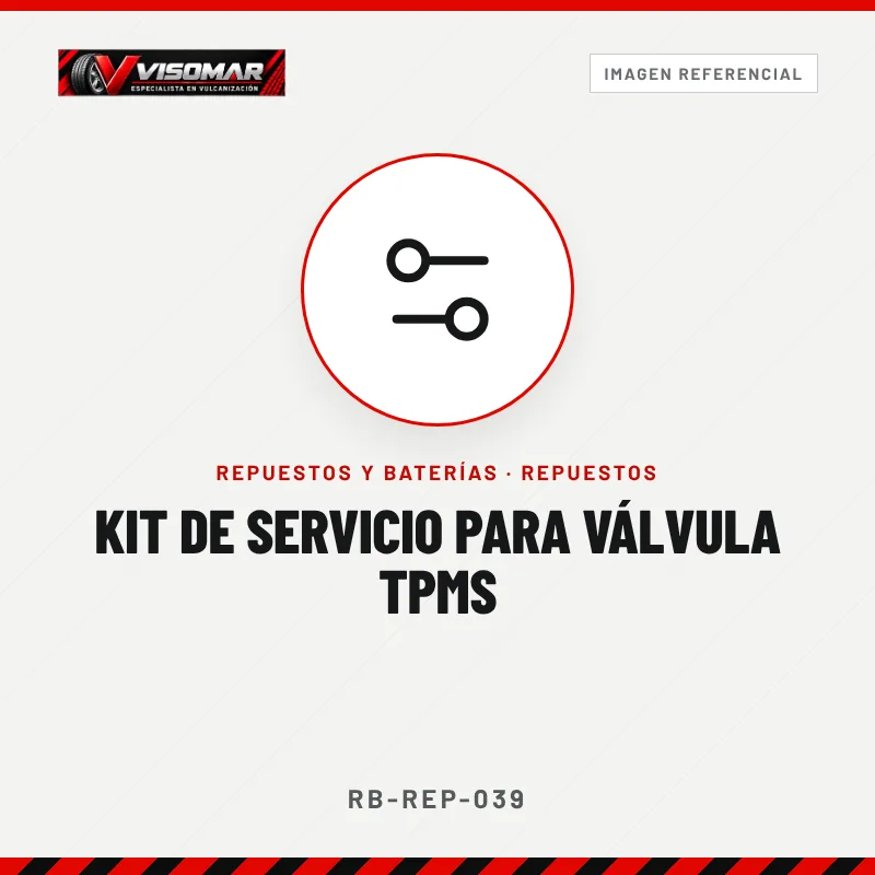 Kit de servicio para válvula TPMS