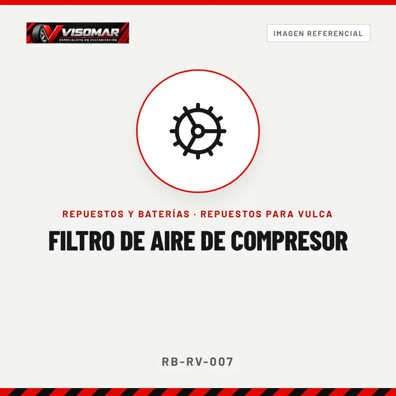 Filtro de aire de compresor