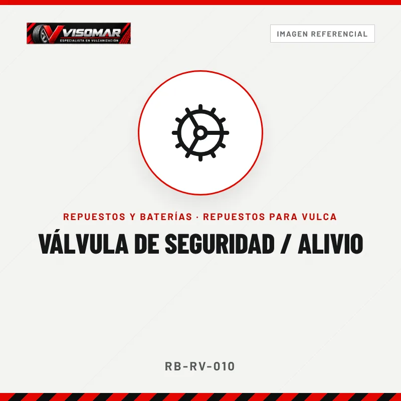 Válvula de seguridad / alivio