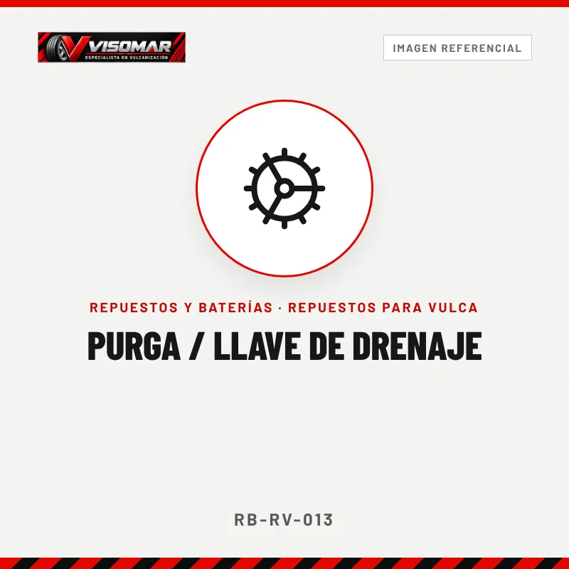 Purga / llave de drenaje