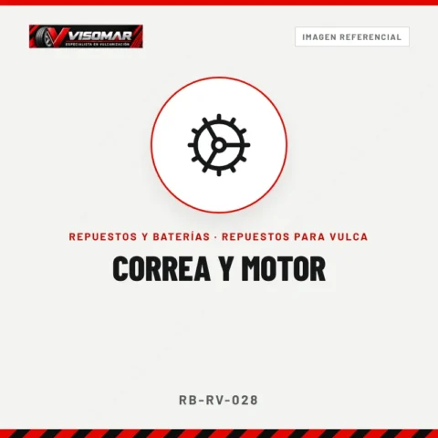 Correa y motor