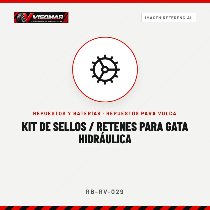 Kit de sellos / retenes para gata hidráulica