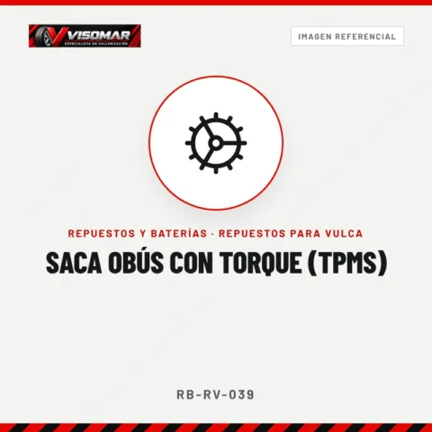 Saca obús con torque (TPMS)