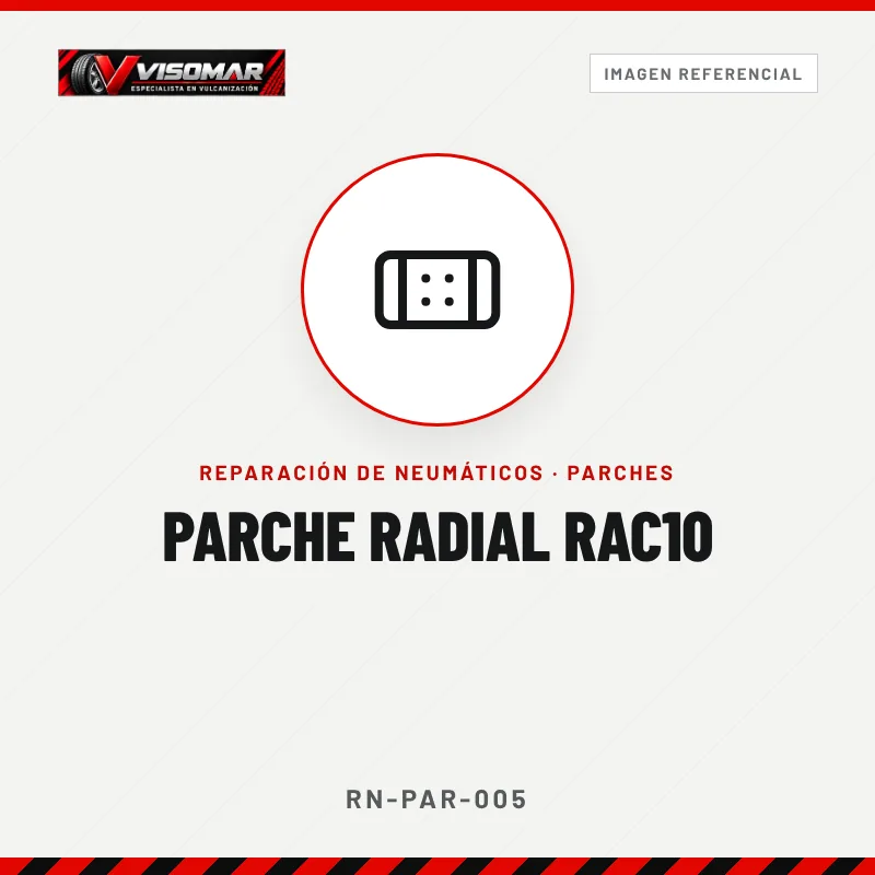 Parche radial RAC10