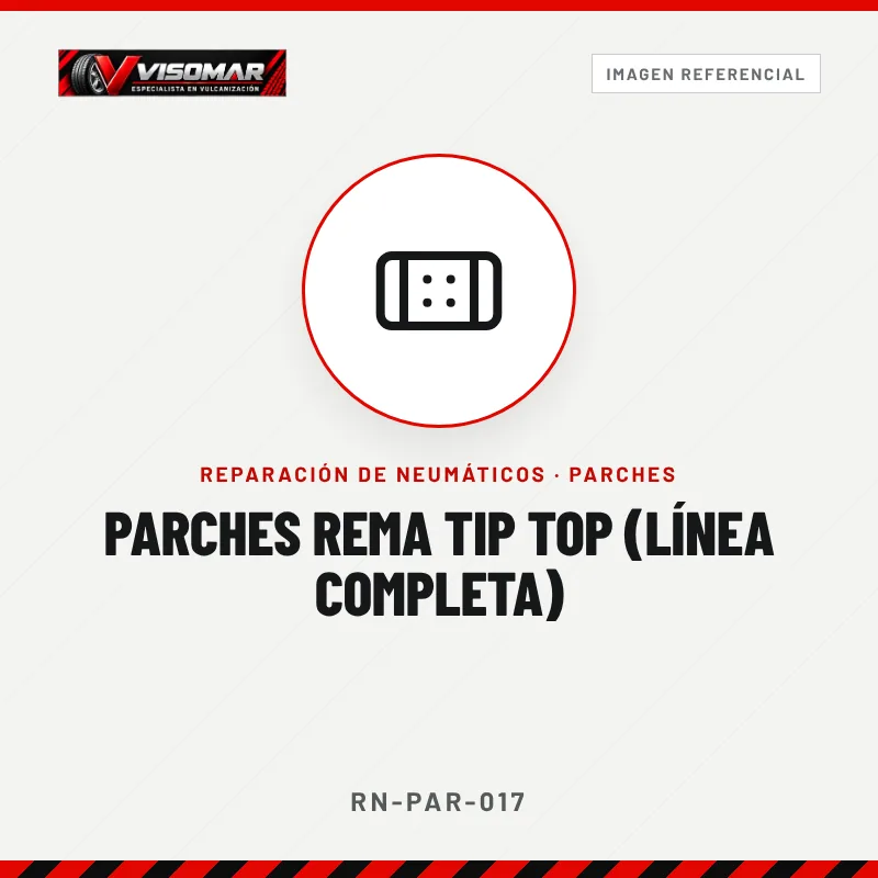 Parches Rema Tip Top (línea completa)
