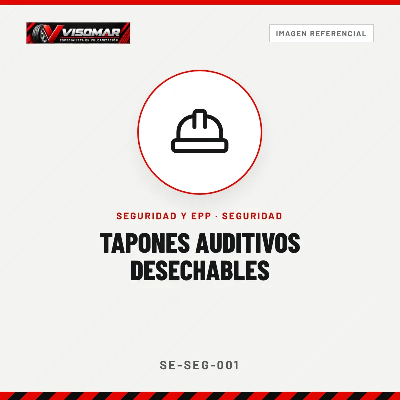 Tapones auditivos desechables