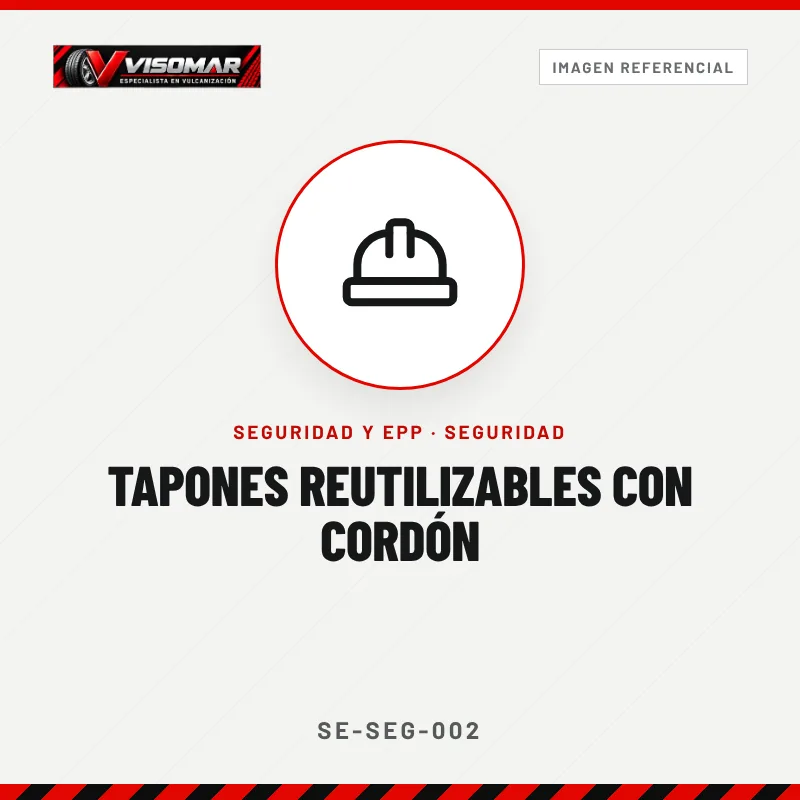 Tapones reutilizables con cordón