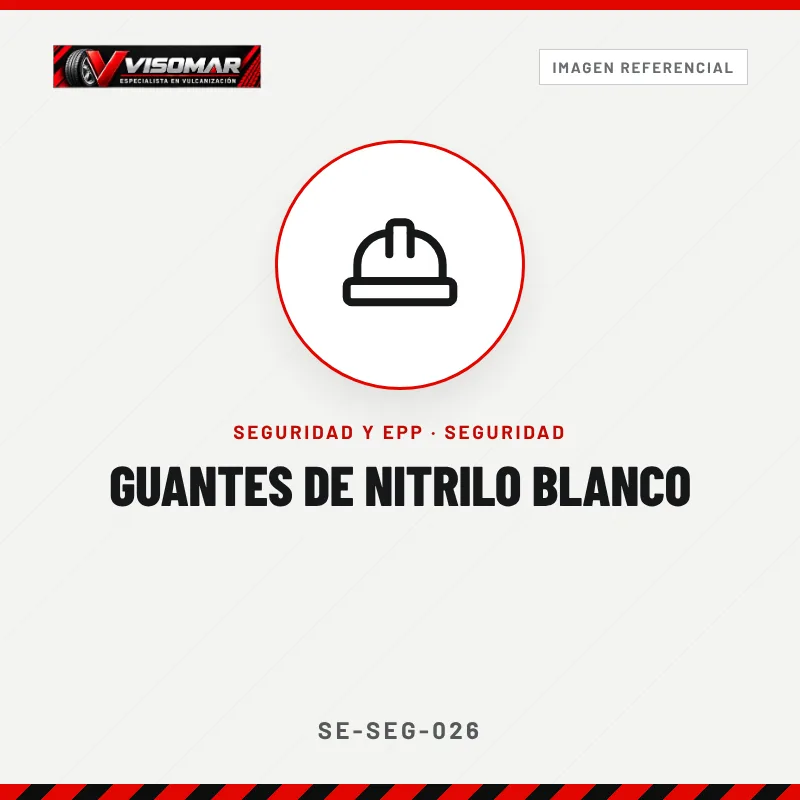 Guantes de nitrilo Blanco