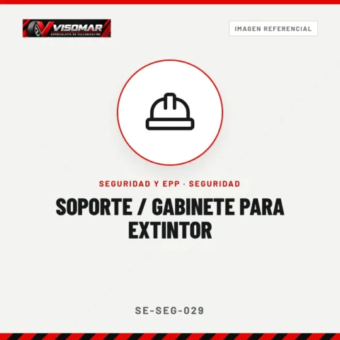 Soporte / gabinete para extintor