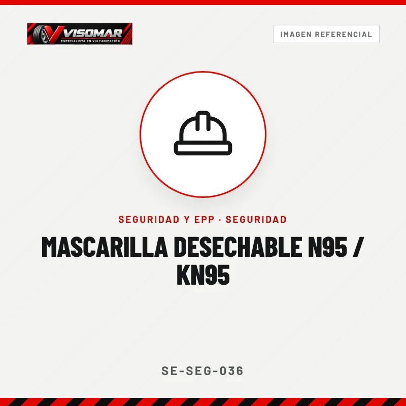 Mascarilla desechable N95 / KN95