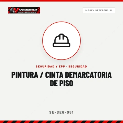 Pintura / cinta demarcatoria de piso